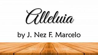 Alleluia by J Nez F Marcelo instrumental [upl. by Idahs]