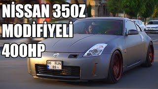 Nissan 350Z  400 hp Supercharger Modifiyeli Japon [upl. by Neemsay213]