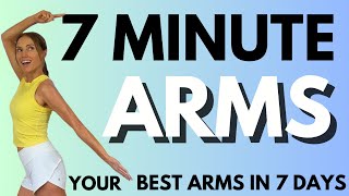 7 Minute Arm Workout for Women  7 Day Challenge  Start Today [upl. by Jehovah]