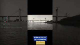 La construcción del Puente Zárate Brazo Largo [upl. by Durkee]