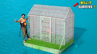 We Built A House Only Using Bottles  Will It Work [upl. by Ablasor]