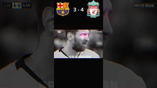 Barcelona vs Liverpoolthecomeback that shook footballbarcelona football soccer fyp liverpool [upl. by Leilamag]