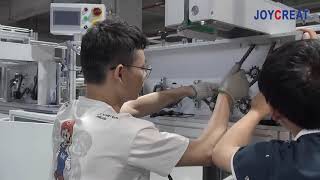 KF94 mask machine chain installation and adjustment  training [upl. by Ynes]