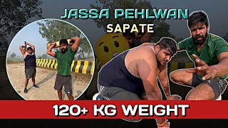 Training Jassa Current weight120 Kg plusSpateSmtolaMugdarDhandAbs [upl. by Ikcir]