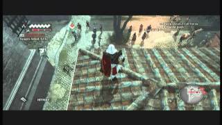 Kill 20 Guards at Guard Posts Crossbow  Assassins Creed Brotherhood  Courtesan Guild Challenge [upl. by Suriaj]