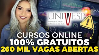 CURSOS ONLINE GRATUITOS em TI com CERTIFICADO GRÁTIS  UNIVESP  Mari Rel [upl. by Salta]