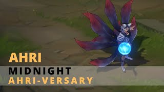 Midnight Ahri AhriVersary Chroma  essence emporium 2022 [upl. by Einahc]