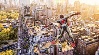 SpiderMan 2 PS5 Gameplay  Free Roam  4K 60FPS [upl. by Anikram]