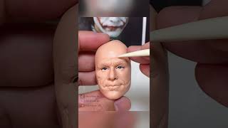 Clay Artisan JAY ：Crafting a Joker Portrait from Cla [upl. by Amikat]