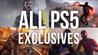 All 20 TRUE PS5 Exclusives So Far 2024 Games List [upl. by Christalle]