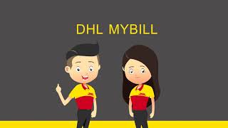 DHL  MyBill  A How to Guide [upl. by Aholla]