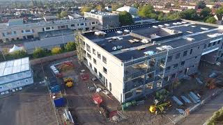 ORMISTON ENDEAVOUR ACADEMY NEW BUILDING former thurleston school Ipswich Suffolk Dji phantom drone [upl. by O'Grady]