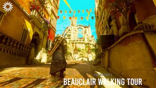 THE WITCHER 3 Beauclair Walking Tour [upl. by Oirromed]