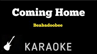 Beabadoobee  Coming Home  Karaoke Guitar Instrumental [upl. by Burnard]