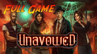 Unavowed  Complete Gameplay Walkthrough  Full Game  No Commentary [upl. by Eartnoed232]