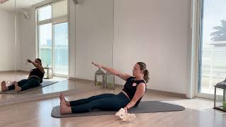 45 mins Pilates Mat Flow with Lillian Pilates All Levels [upl. by Nort]