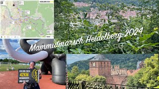 Mammutmarsch Heidelberg 2024 [upl. by Elyod]