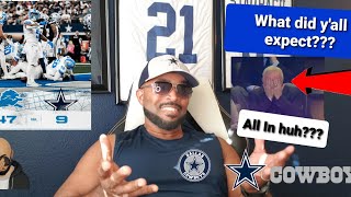 Dallas Cowboys get Slaughtered by the Detroit Lions  Postgame Reaction [upl. by Ordnasil]