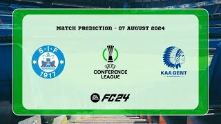 Silkeborg IF vs KAA Gent  Prediction  202425 UEFA Conference League  EA FC 24 [upl. by Tdnarb387]