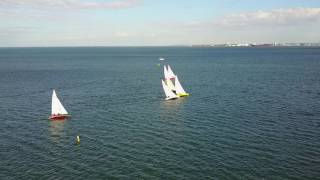 Tumlaren World Championship Start of Yacht Race 1  Sailing Yachting [upl. by Mossman]