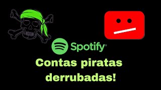 Spotify derruba várias contas que usam o aplicativo crackeado [upl. by Jarrad266]