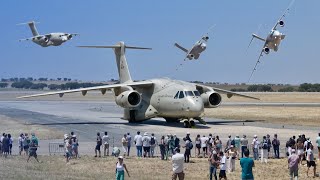 Embraer KC390 Flying Display at BEJA Airshow 2024 [upl. by Sibyl]