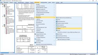 SPSS Nichtlineare Regression [upl. by Lorenz]