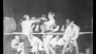 Corbett and Courtney Before the Kinetograph 1894 1st Filmed Sport Boxing Dir WJDickson [upl. by Qifar]