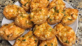 BÁNH MÌ NƯỚNG TÔM PHÔ MAI thơm ngon béo ngậy  SHRIMP CHEESY BREAD [upl. by Adiahs766]