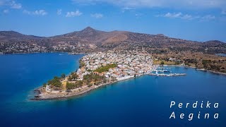 Πέρδικα Αίγινα  Perdika Aegina 4k video [upl. by Cathyleen]