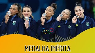 Brasil é Bronze na Ginástica Artística nas Olimpiadas 2024 [upl. by Gamaliel901]