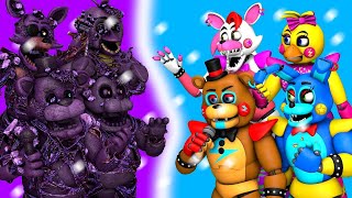 SFM FNaF Toxic vs Security Breach Toys [upl. by Swann635]