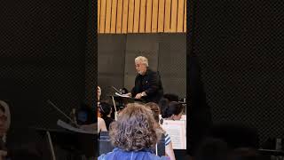 Plácido Domingo first rehearsal with Verbier Festival Orchestra Verbier 2023 [upl. by Laughlin]