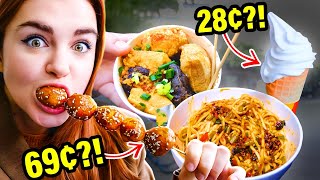 Everything I Ate for 10 in China Best Noodles of My Life [upl. by Zonda660]