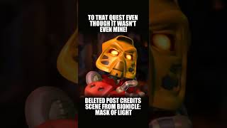 JALLER A KILLER  MASK OF LIGHT DELETED SCENE lego legobionicle toa aivoice legosets movie [upl. by Anaul]