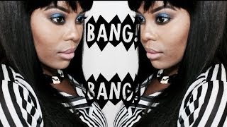 Fringe Bang amp Lace Closure Tutorial wYvonne Hair [upl. by Aimo]