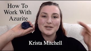 How To Work With Crystals Azurite [upl. by Kazue]