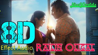 Railin Oligal 8D Audio  Blue Star  Ashok Selvan Keerthi  Govind Vasantha  SJaya Kumar [upl. by Ehcsrop]