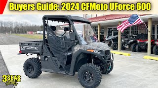 2024 CFMoto UForce 600 Complete Buyers Guide  In Depth Walk Around amp Test Drive [upl. by Suinotna]