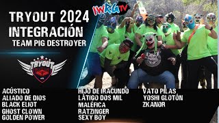 Tryout 2024  Integración Team Pig Destroyer [upl. by Yelad474]