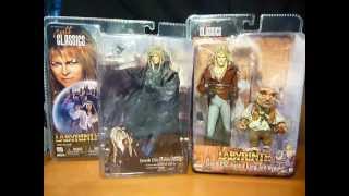 Neca Labyrinth Jareth Hoggle Figures [upl. by Odlonyer659]