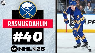 40 Rasmus Dahlin  2024s Top 50 Players Right Now [upl. by Nimra]