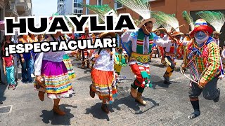 Vibrante y colorida Huaylía Disfruta del espectacular pasacalle en Lima 🎶🌟🎉quot [upl. by Yert]