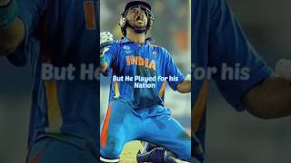 A True Warrior 💙 shorts yuvrajsingh warrior india youtubeshorts cricket viral viralshort [upl. by Aihcsrop]