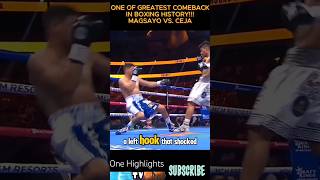 One of the greatest comeback in boxing historyMAGSAYO VS CEJAhighlightsboxingboxinghighlights [upl. by Resa]