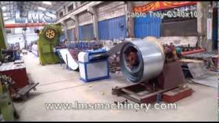 LMS Cable Tray C340X100 Roll Forming [upl. by Shulman946]