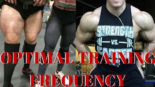 Optimal Training Frequency For Muscular Growth [upl. by Eteragram]