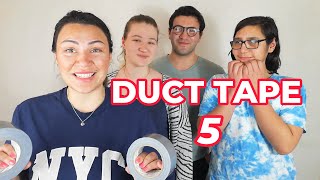 DUCT TAPE 5  SANDALYEDEN KURTULMA CHALLENGE [upl. by Acsot]