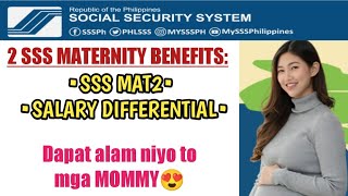 Dalawang MATERNITY BENEFITS Alamin [upl. by Alfie]