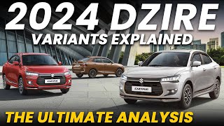 New Dzire Variants Explained  Petrol amp CNG  L XI VXI ZXI ZXI [upl. by Yhtir]